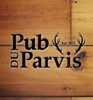 Pub du Parvis / Québec / Logo